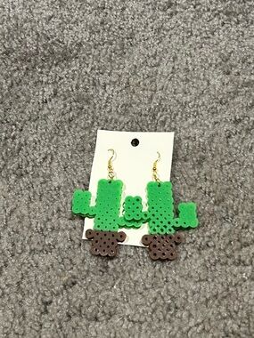 Cactus earrings